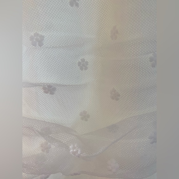 Two Sisters Label White Bridal Shower Dress Lace - Picture 12 of 16